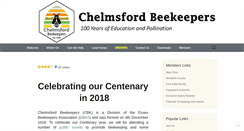 Desktop Screenshot of chelmsfordbeekeepers.com